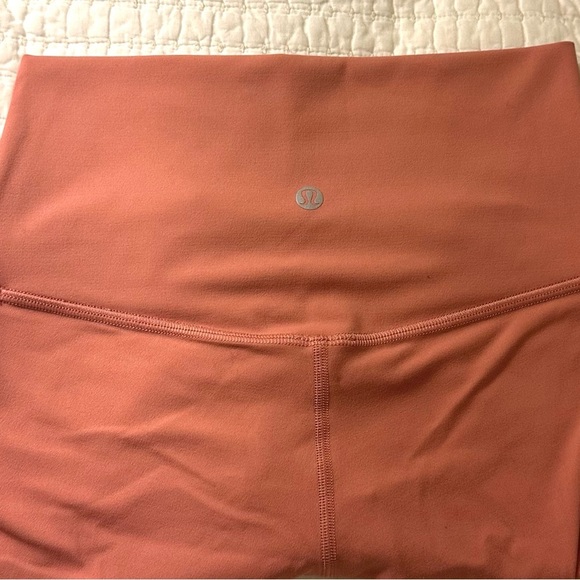 Lululemon Align Short *8" Rustic Coral Size 4 - Picture 3 of 4